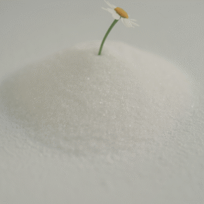 refined white sugar